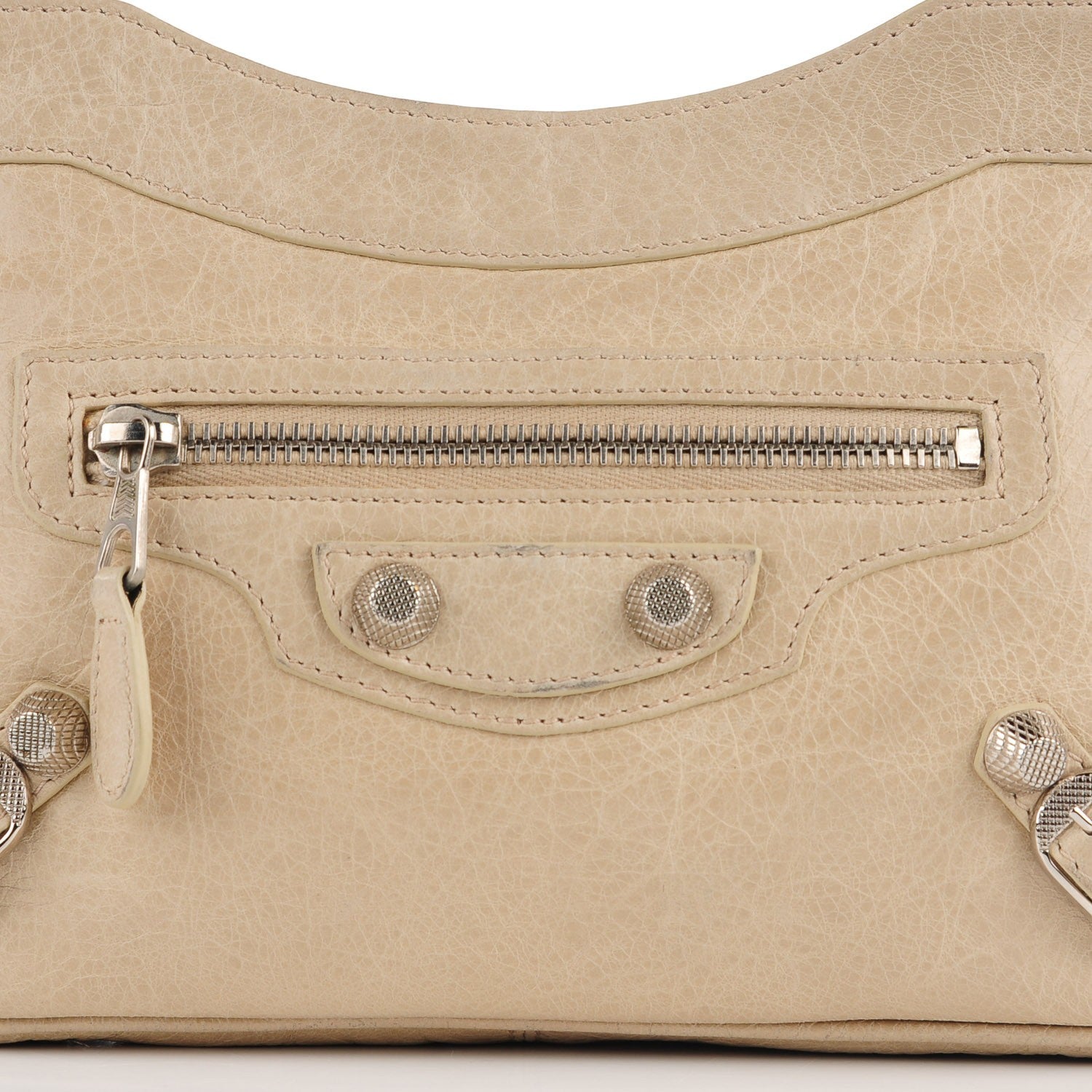 Balenciaga Agneau Giant 12 Silver Hardware Hip Praline 10 of 13