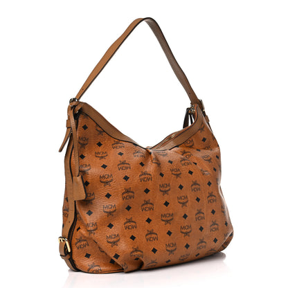 MCM Visetos Hobo Cognac 2 of 16