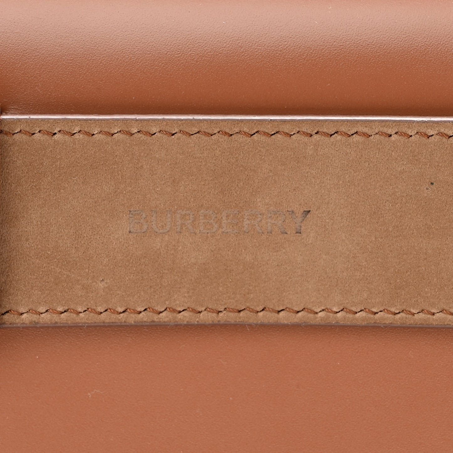Calfskin TB Bum Bag Brown
