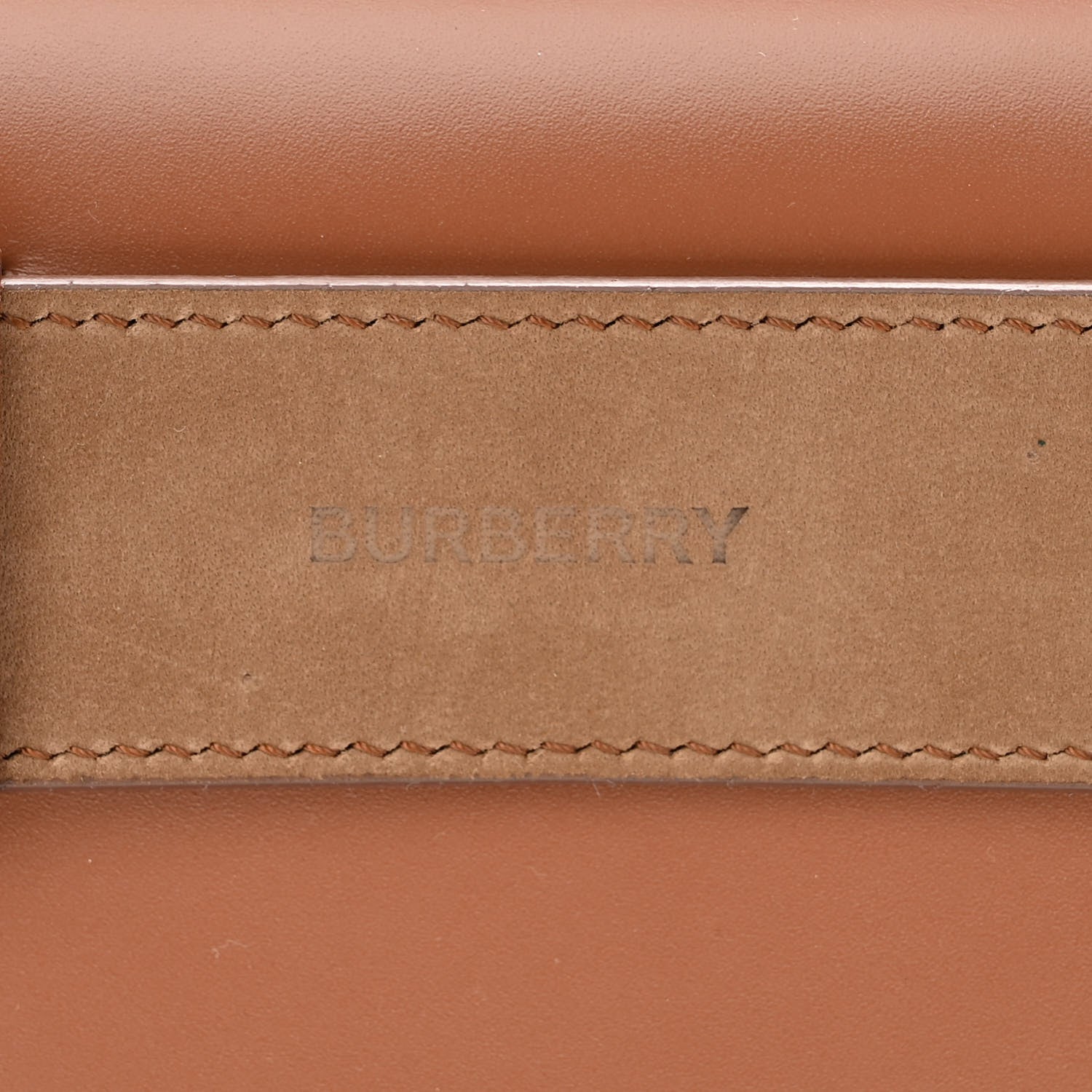 Burberry Calfskin TB Bum Bag Brown 6 of 9