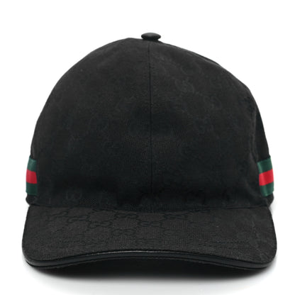 Gucci Monogram Web Baseball Hat L Black 3 of 9