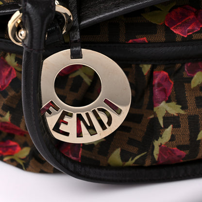 Fendi Zucca Rose Large Chef Shopper Tote Tobacco 11 of 14