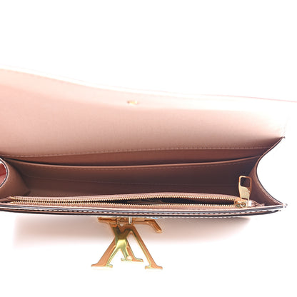 Louis Vuitton Patent Louise Clutch Nude 4 of 9