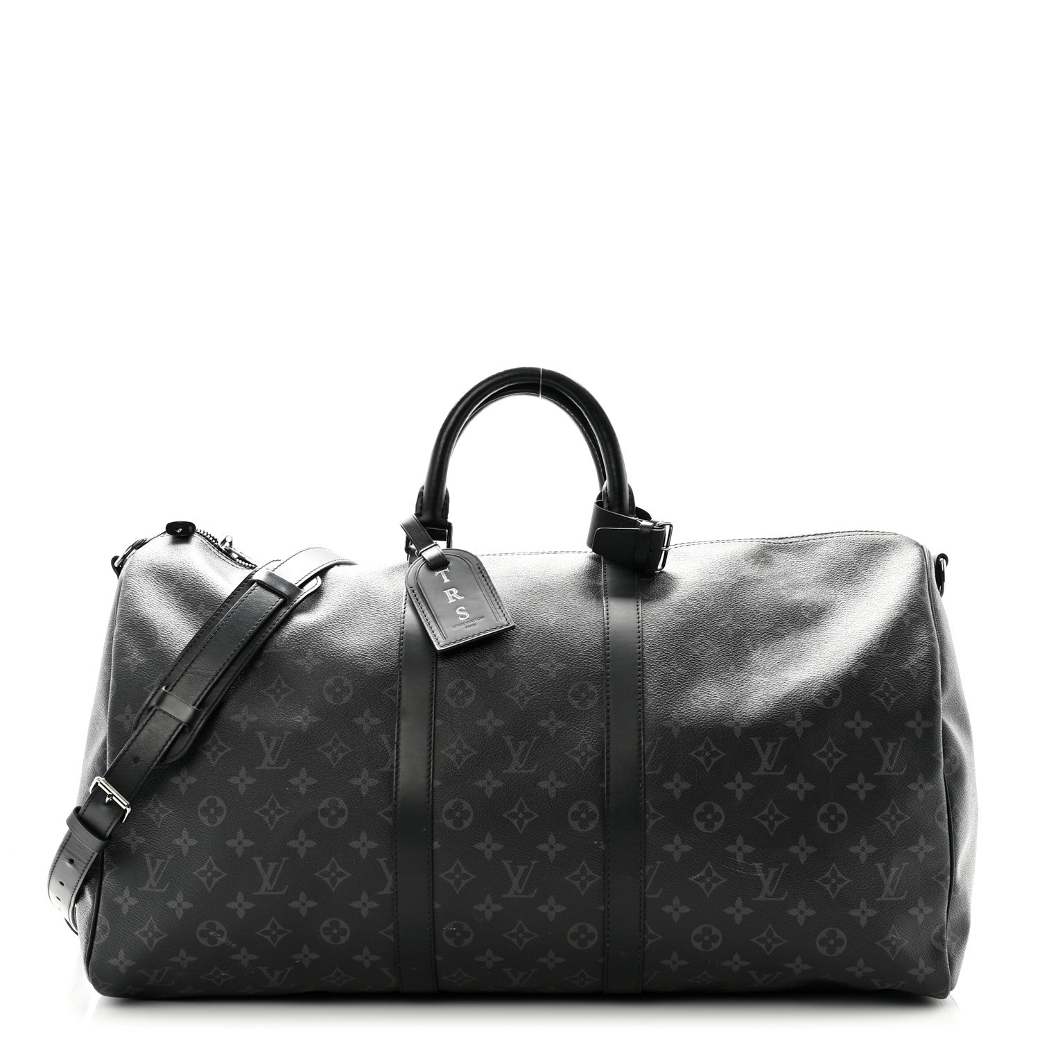 Louis Vuitton Monogram Eclipse Keepall Bandouliere 55 1 of 11