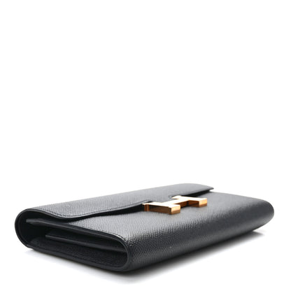 Hermes Epsom Constance Long Wallet Black 4 of 13