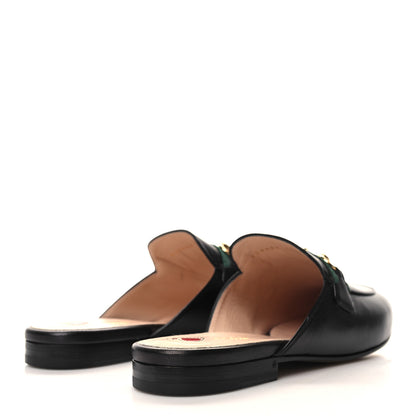 Gucci Malaga Kid Web Womens Princetown Slippers 41 Black 5 of 9