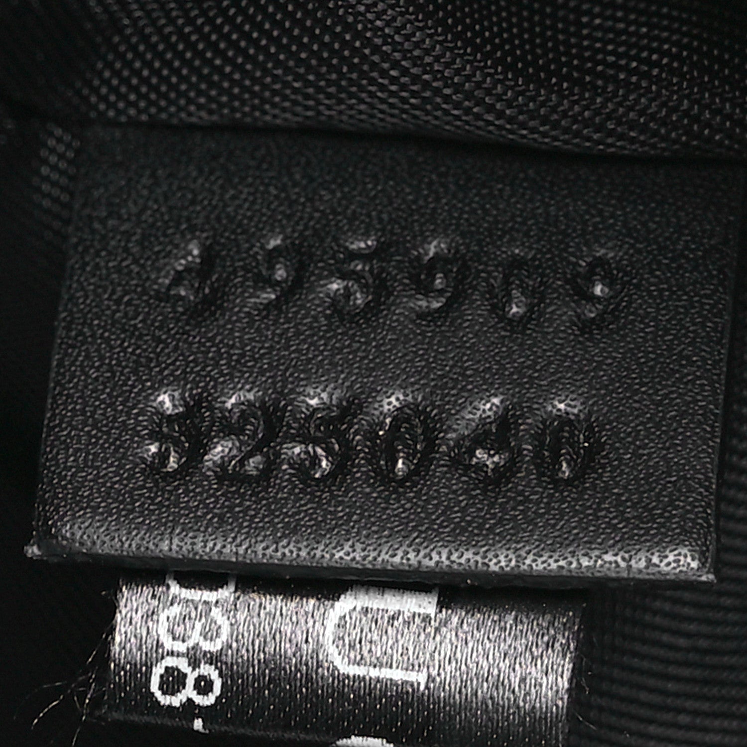 Gucci GG Supreme Monogram Web Messenger Diaper Bag Black Grey 7 of 17