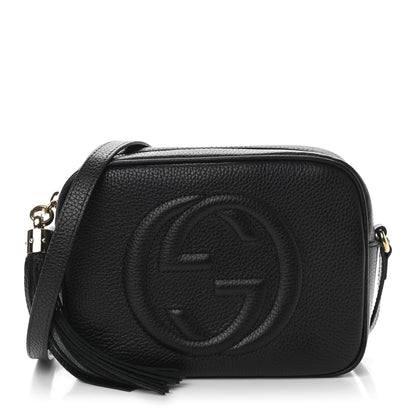 Gucci Pebbled Calfskin Small Soho Disco Bag Black 1 of 11