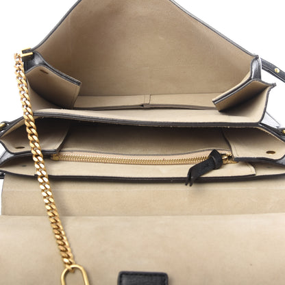 Chloe Calfskin Medium Faye Shoulder Bag Black 5 of 12