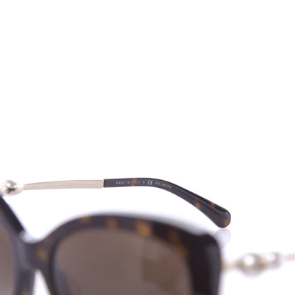Chanel Square Winter Polarized Pearl Sunglasses 5339-H Tortoise 6 of 7