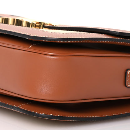 Celine Textile Calfskin Classique Triomphe Bag Natural Tan 15 of 15