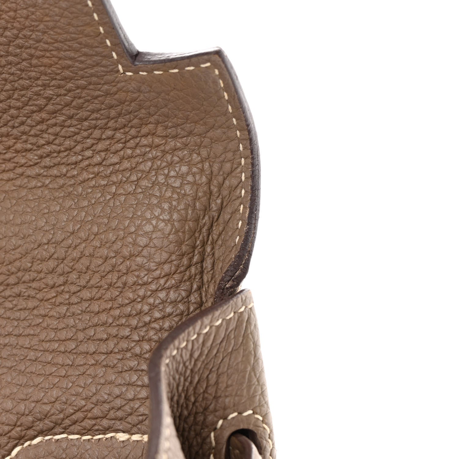 Hermes Togo Kelly Retourne 35 Etoupe 23 of 31