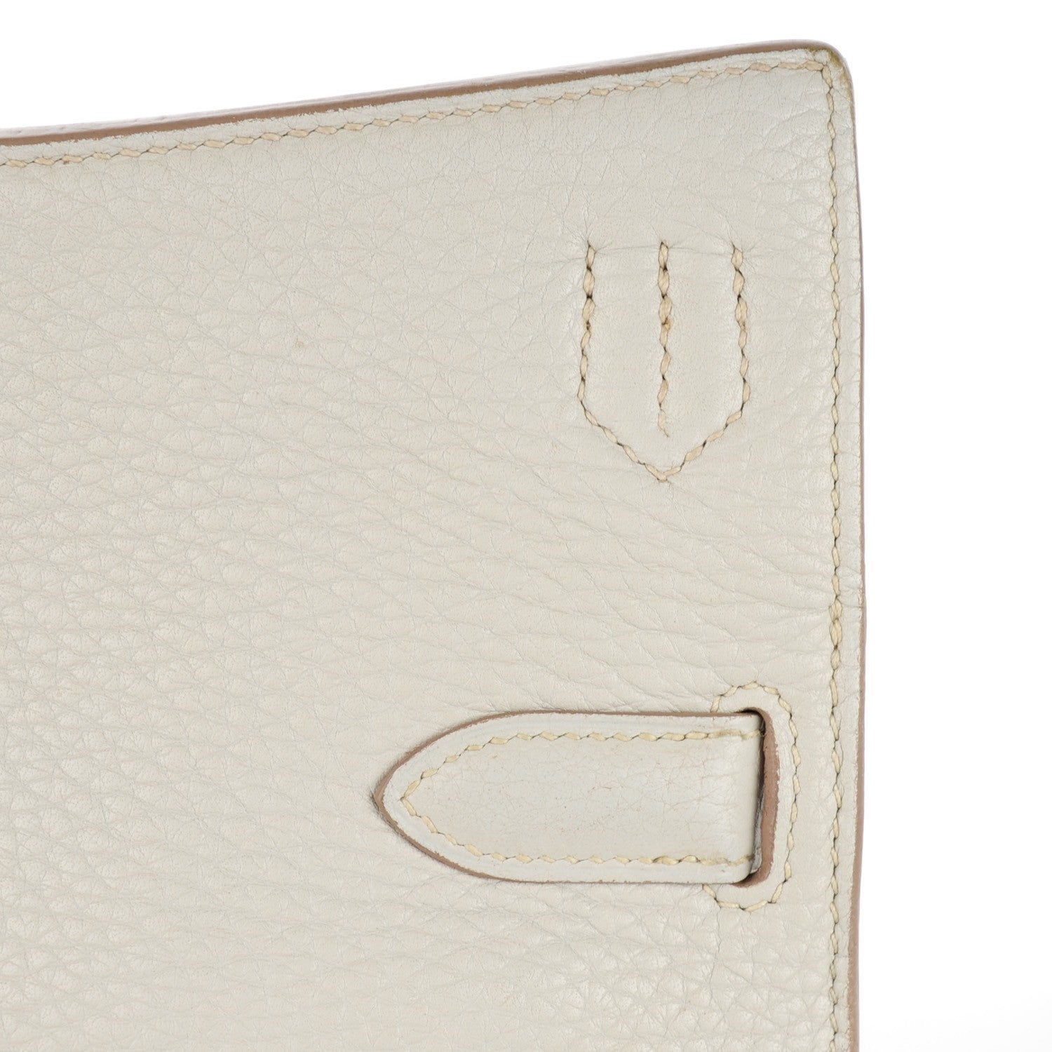 Hermes Taurillon Clemence Jypsiere 28 Gris Perle 11 of 21