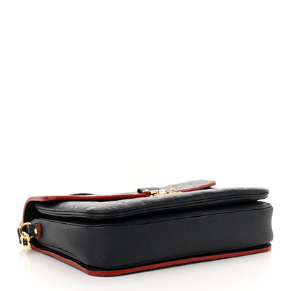 Louis Vuitton Empreinte Pochette Metis Marine Rouge 4 of 11