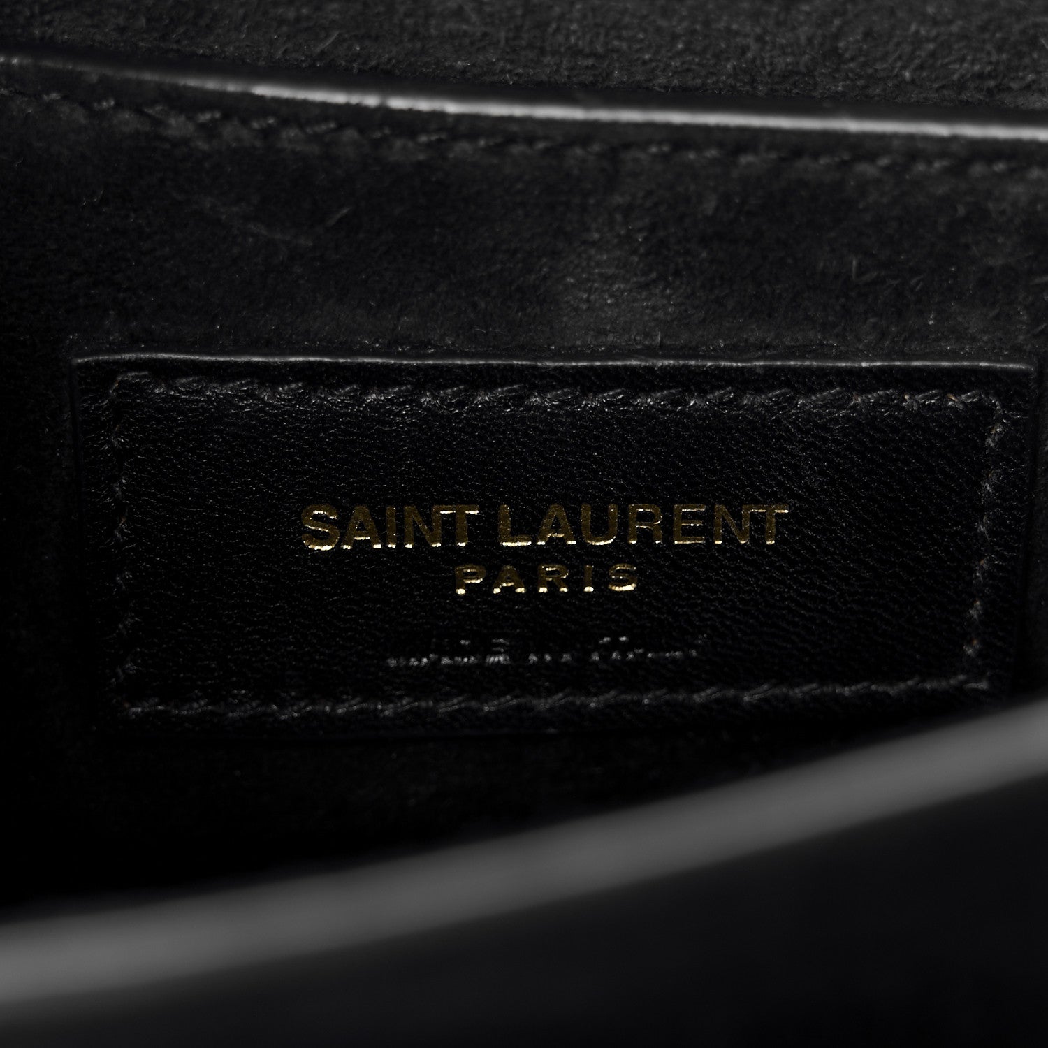 Saint Laurent Calfskin Medium Monogram Sunset Black 6 of 12