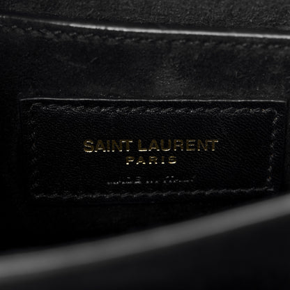 Saint Laurent Calfskin Medium Monogram Sunset Black 6 of 12