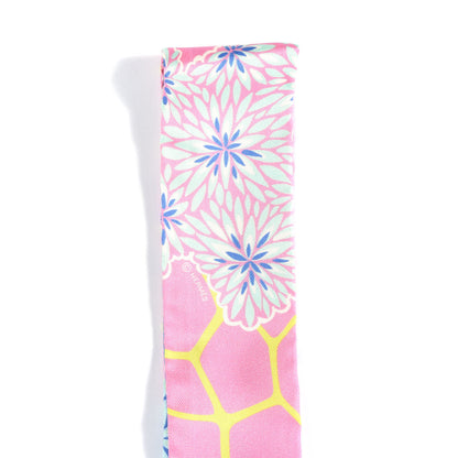 Hermes Silk The Three Graces Twilly Rose Bonbon Canard 4 of 4