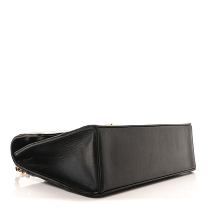 Chanel Lambskin Quilted Medium Mademoiselle Single Flap Black 4 of 10