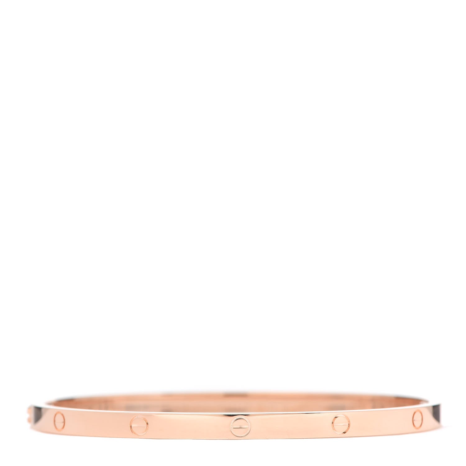 Cartier 18K Pink Gold Small LOVE Bracelet 17 3 of 6
