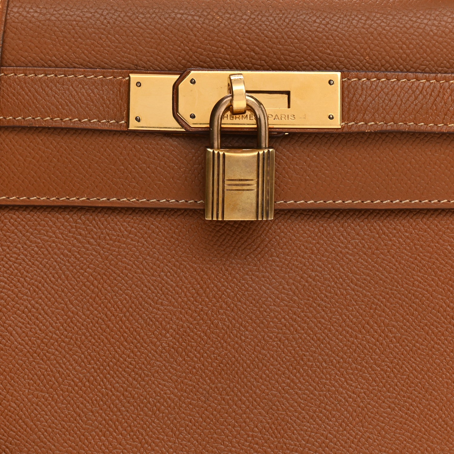 Hermes Courchevel Kelly Sellier 28 Gold 8 of 26