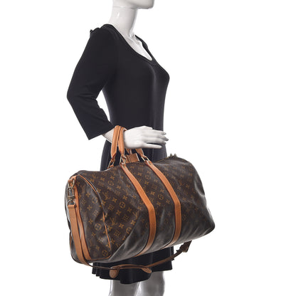 Louis Vuitton Monogram Keepall Bandouliere 45 2 of 12