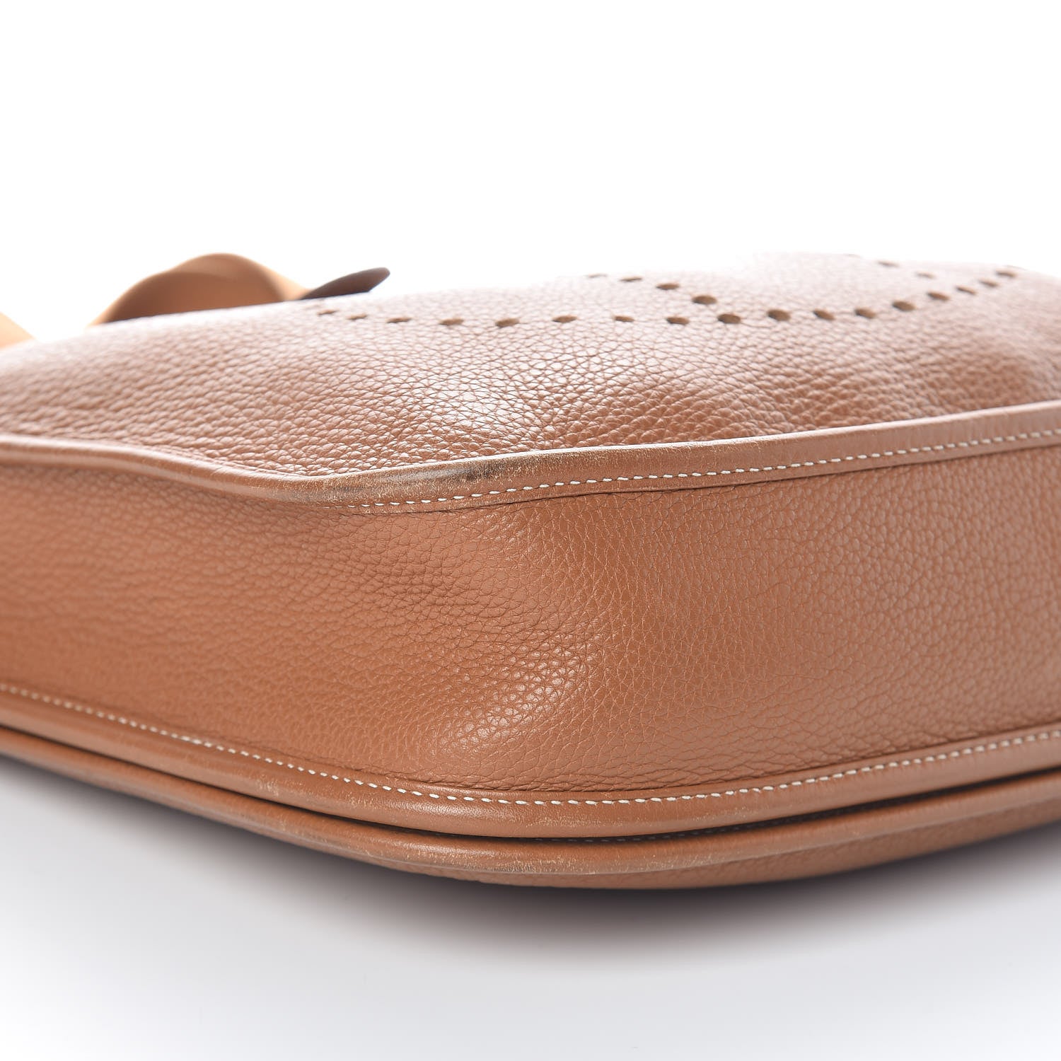 Hermes Taurillon Clemence Evelyne II PM Gold 9 of 11