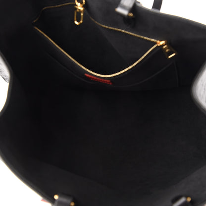Louis Vuitton Empreinte Monogram Giant Crafty Onthego GM Black Creme 5 of 10