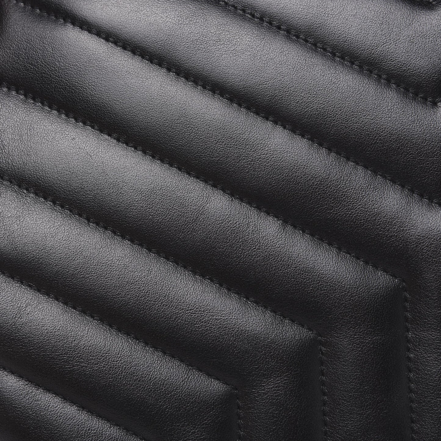 Calfskin Y Quilted Monogram Loulou Document Holder Black