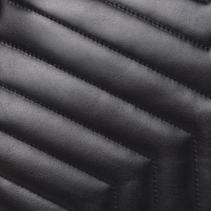 Saint Laurent Calfskin Y Quilted Monogram Loulou Document Holder Black 6 of 8