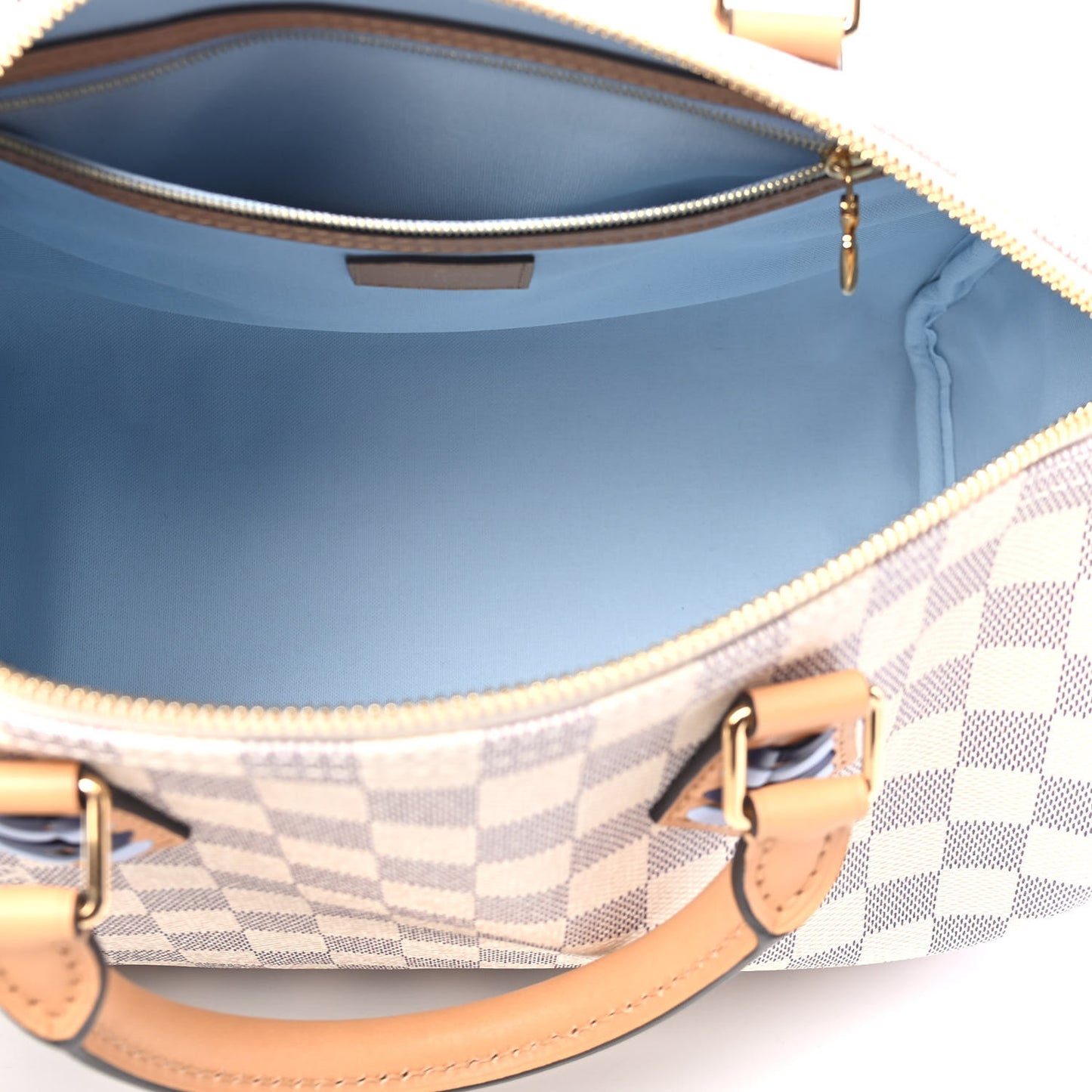Damier Azur Braided Speedy Bandouliere 30 Blue