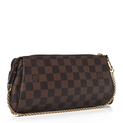 Louis Vuitton Damier Ebene Eva Clutch 2 of 11