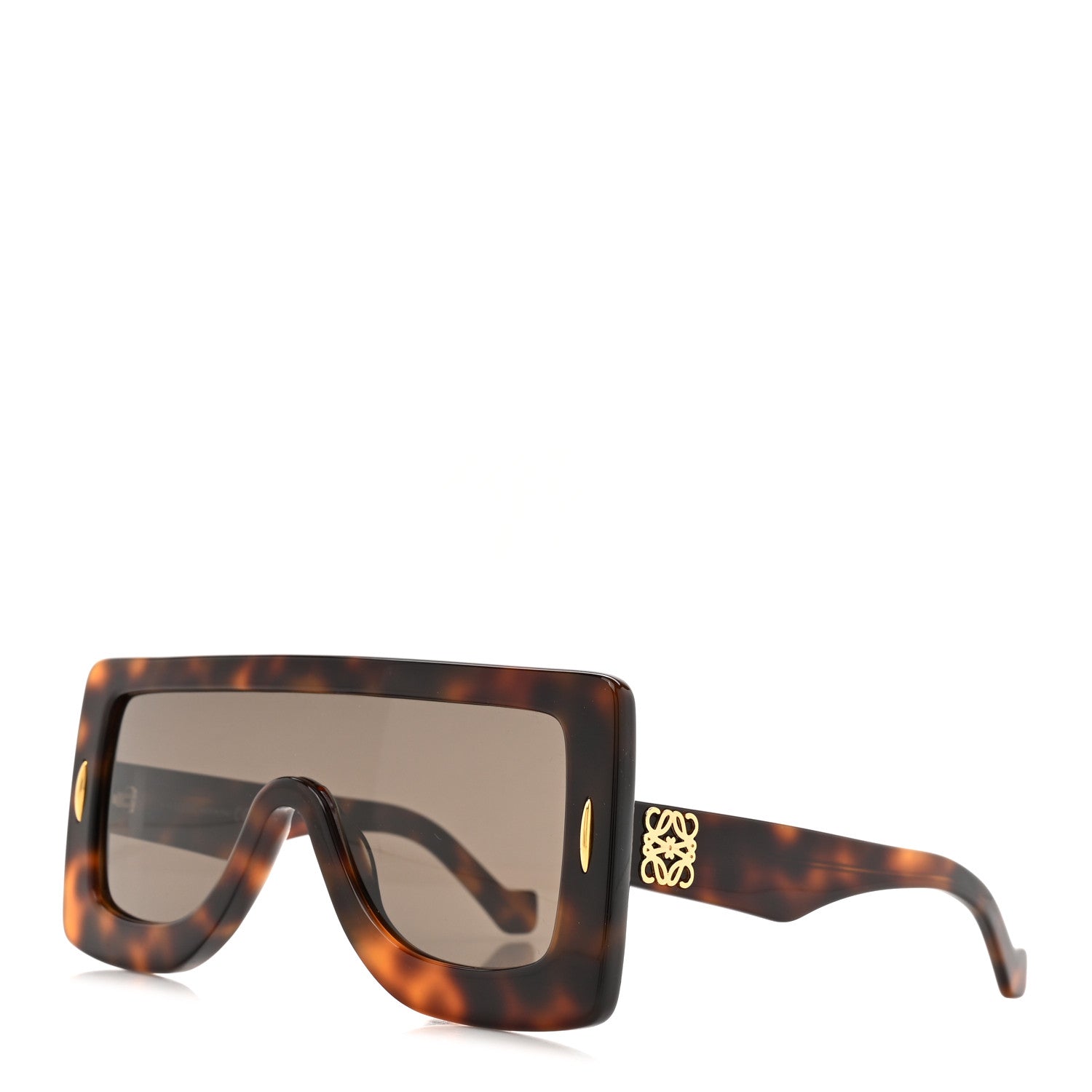 Loewe Acetate Anagram Shield Sunglasses LW40104I Tortoise 1 of 8