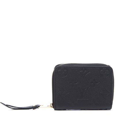 Louis Vuitton Empreinte Zippy Coin Purse Black 1 of 7