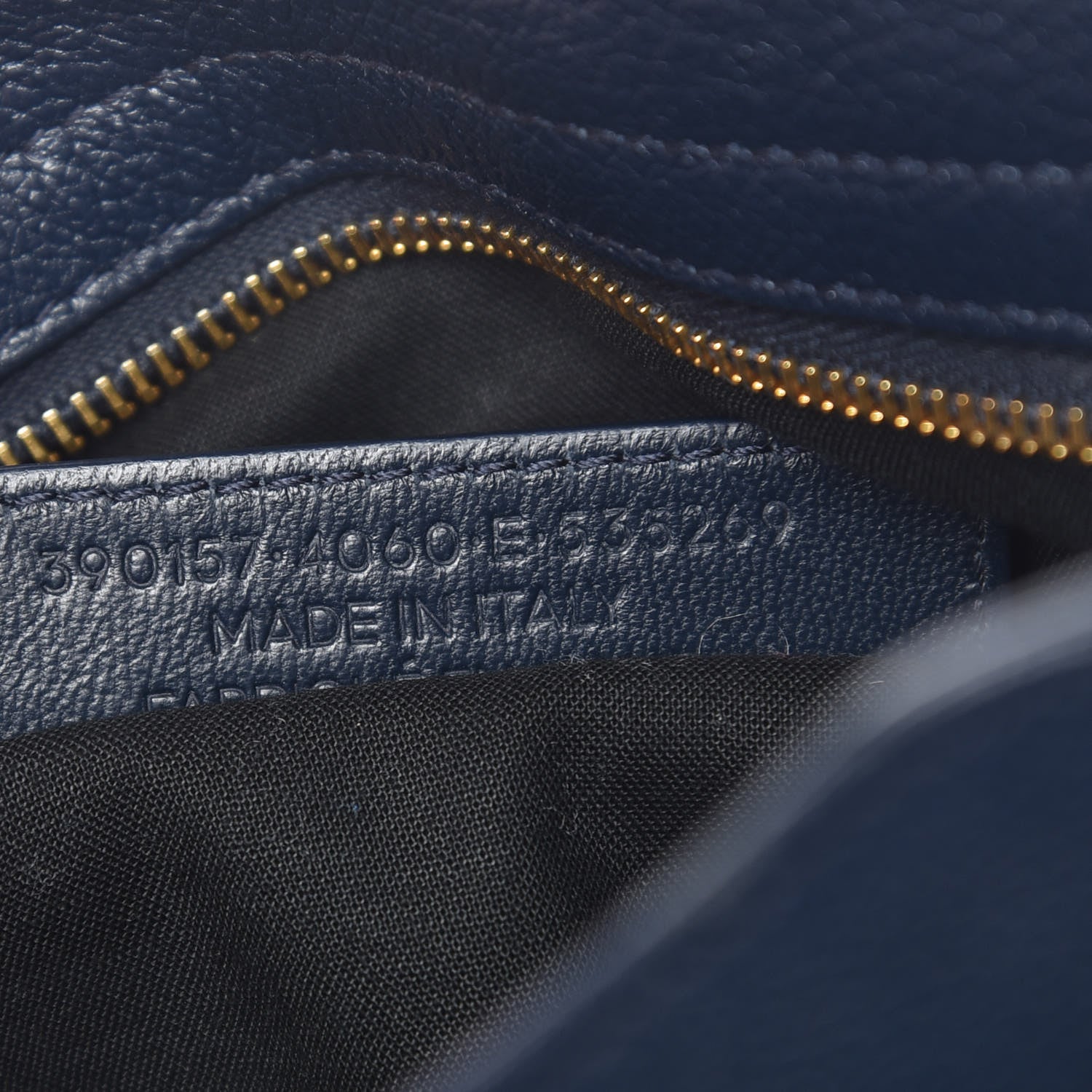 Balenciaga Chevre Gold Metallic Edge Hardware Velo Bleu Nuit Dark Sea 8 of 10