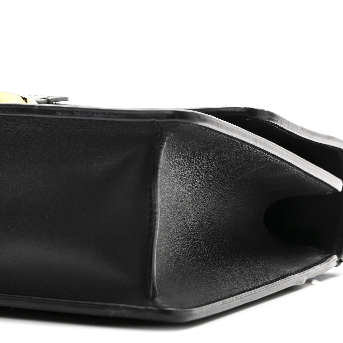 Smooth Calfskin 30 Montaigne Flap Bag Black