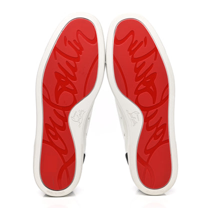 Christian Louboutin Calfskin Patent Mens Louis Junior Spikes Orlato Flat Sneakers 43 Multi 5 of 9