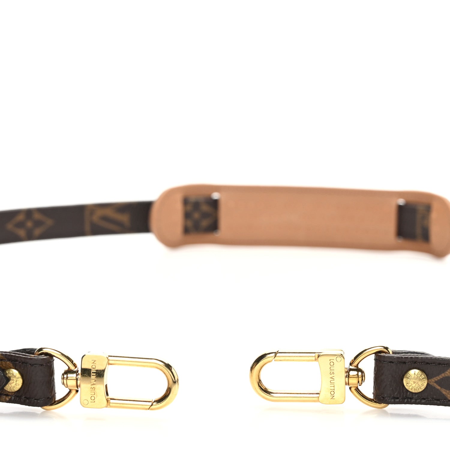 Louis Vuitton Monogram 16mm Adjustable Shoulder Strap 3 of 5