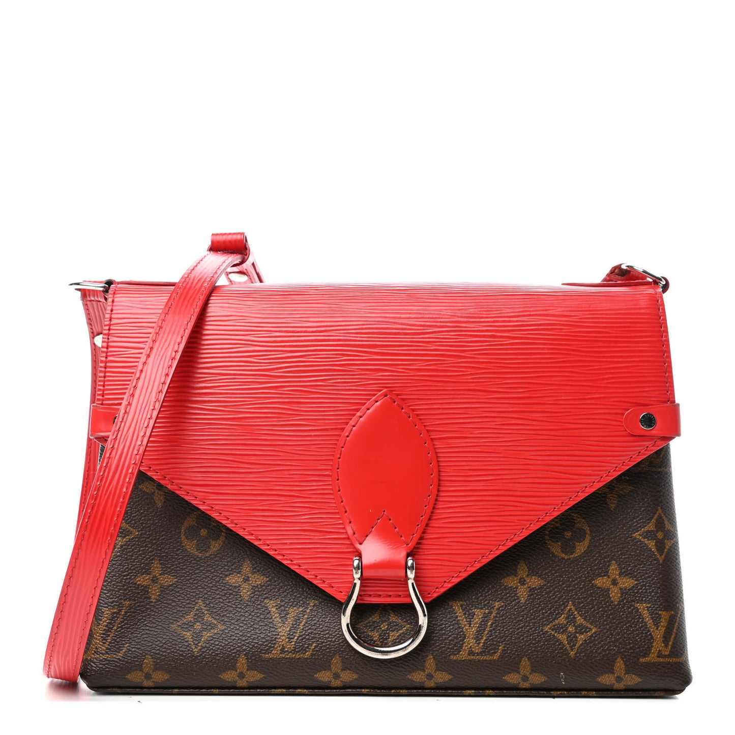 Monogram Epi Saint Michel Coquelicot