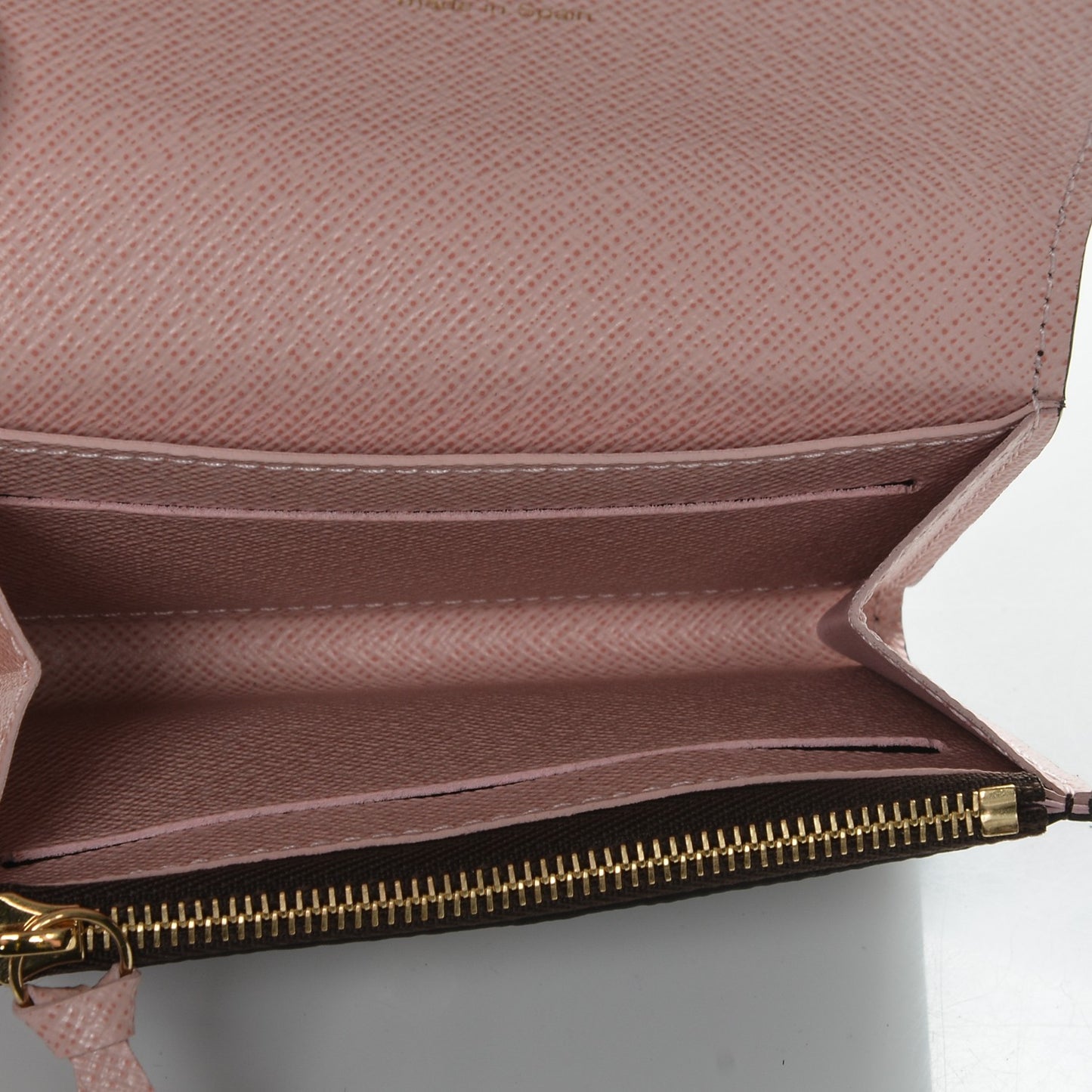 Monogram Rosalie Coin Purse Rose Ballerine