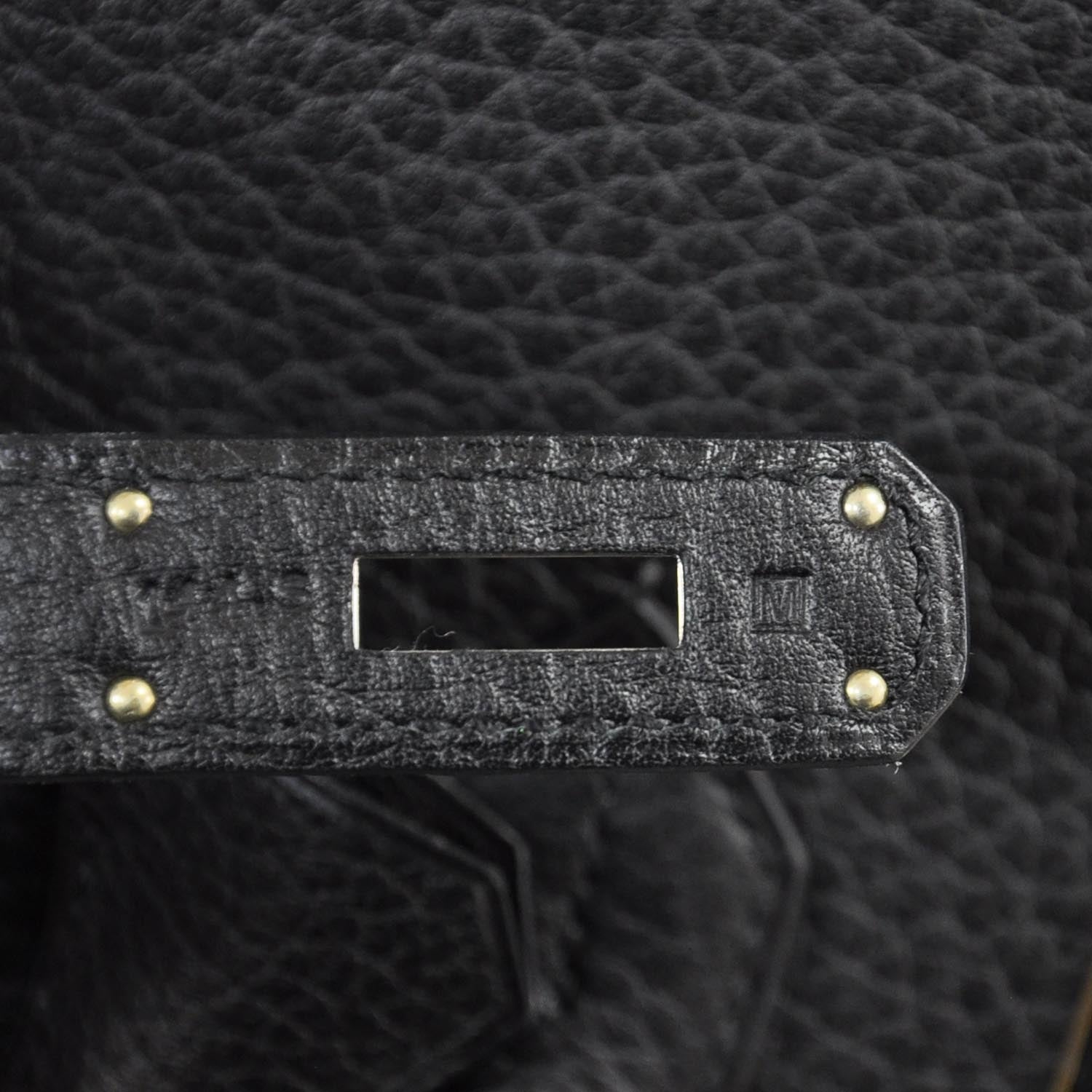 Hermes Taurillon Clemence BIRKIN 35 Black 9 of 9