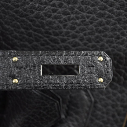 Hermes Taurillon Clemence BIRKIN 35 Black 9 of 9