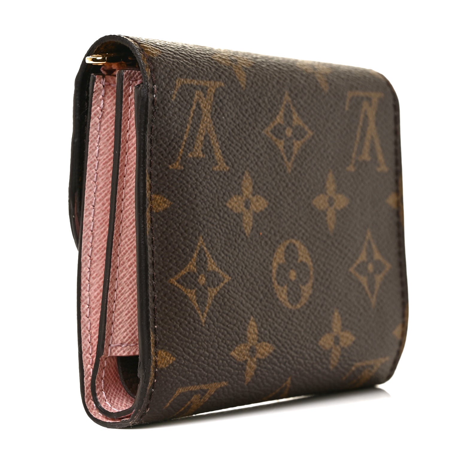 Louis Vuitton Monogram Ariane Compact Wallet Rose Ballerine 3 of 8