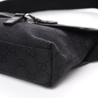 Gucci GG Monogram Web Flight Belt Bag Black 8 of 8