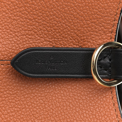 Louis Vuitton Empreinte Monogram Giant Crafty Neonoe MM Caramel Black 6 of 10