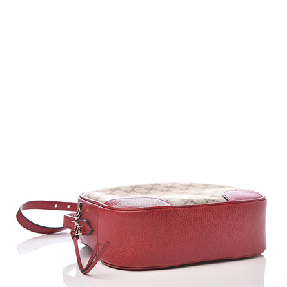 Gucci Monogram Mini Bree Messenger Bag Red 3 of 9