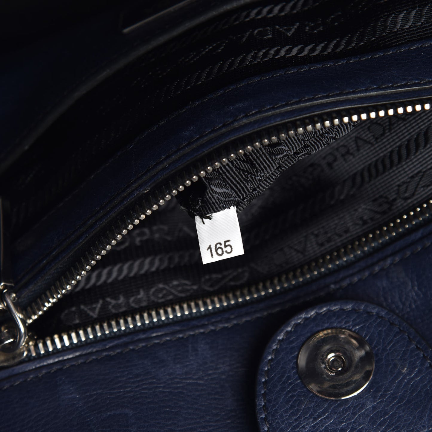 Glace Calf Twin Pocket Tote Baltico