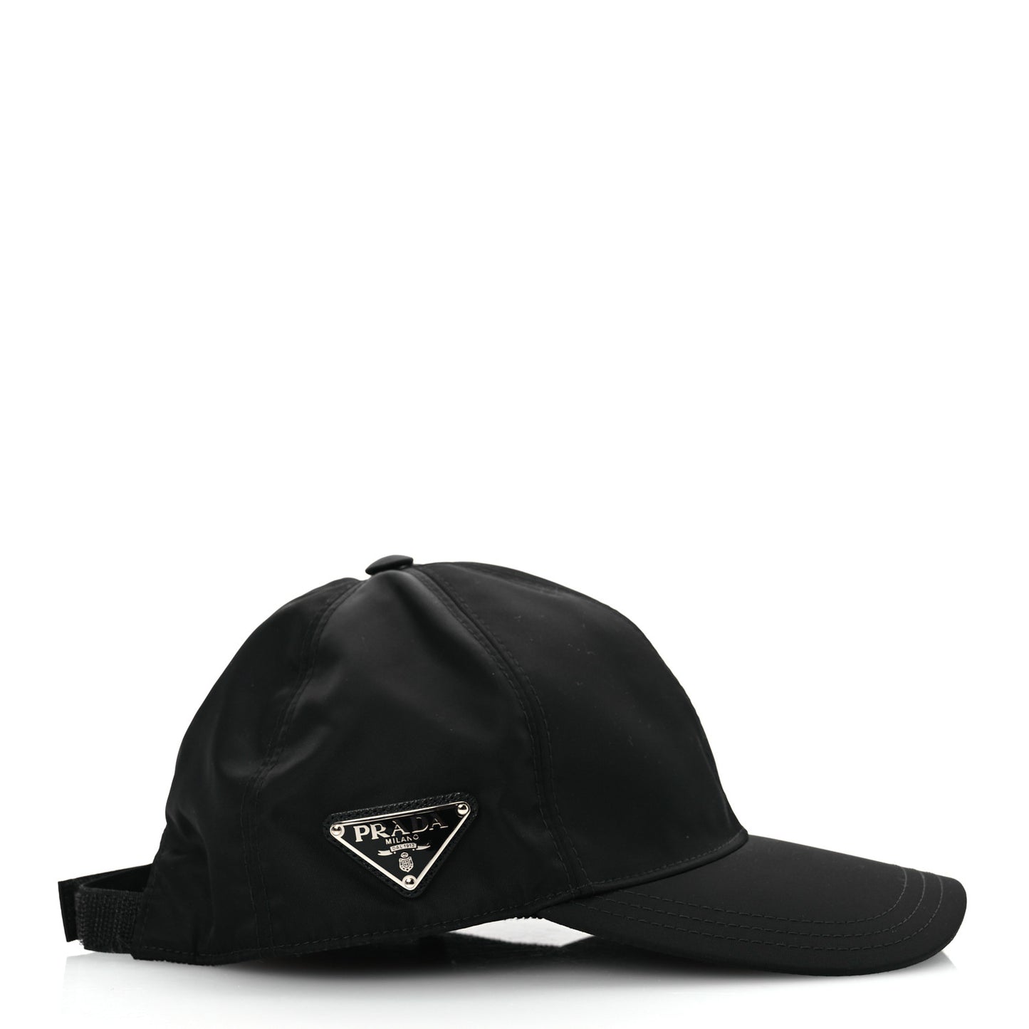 Re-Nylon Womens Baseball Cap M Black