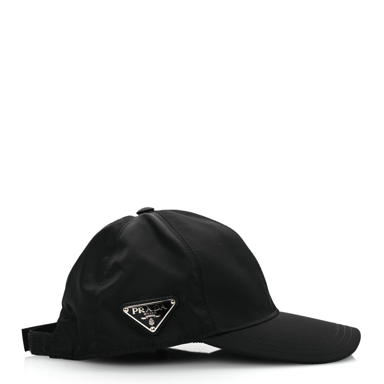 Prada Re-Nylon Womens Baseball Cap M Black 5 of 11