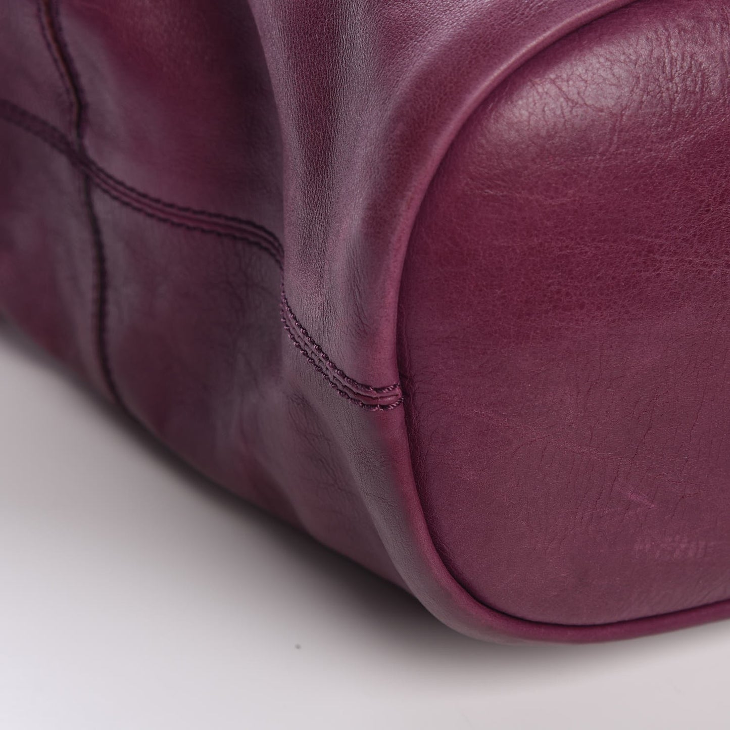 Calfskin Medium Nightingale Dark Plum