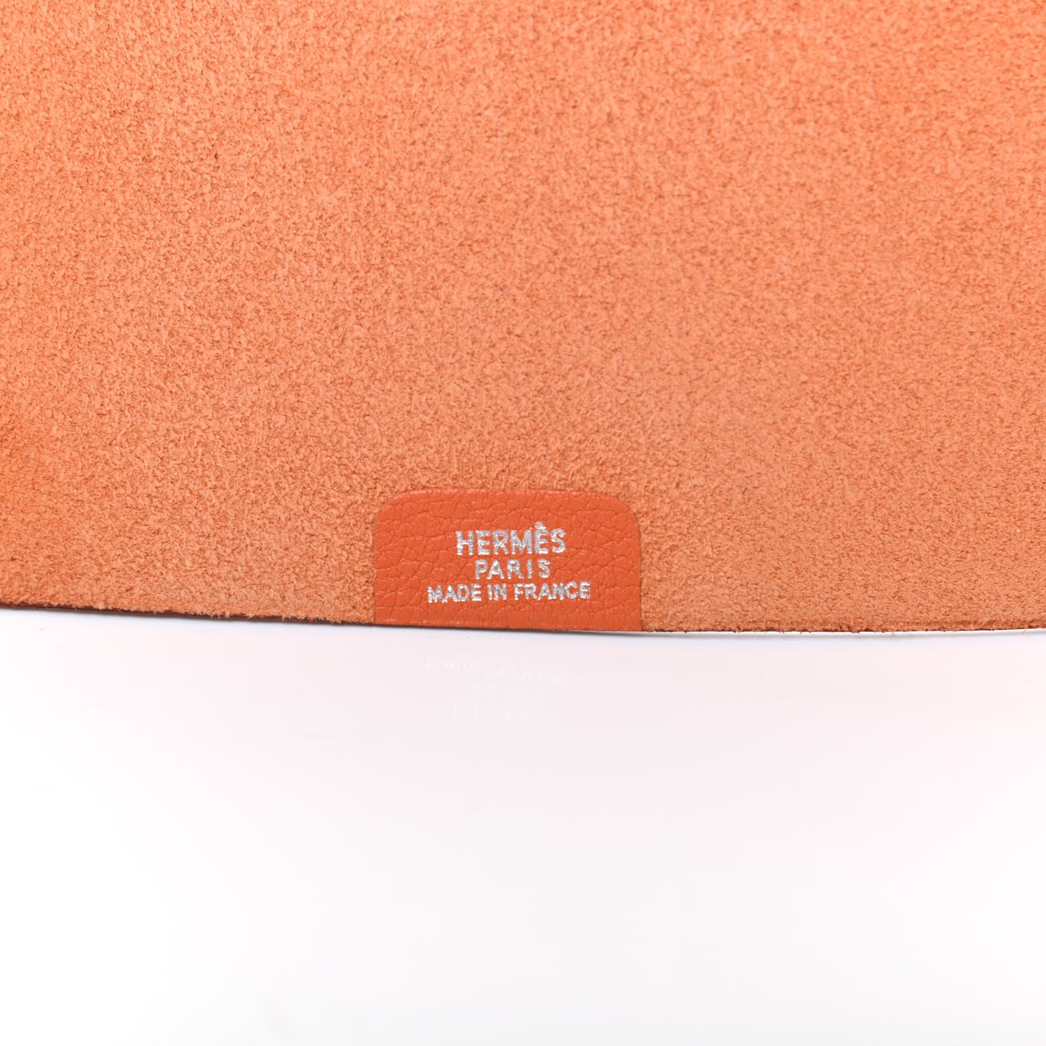 Hermes Togo Ulysse MM Notebook Cover Orange 6 of 7